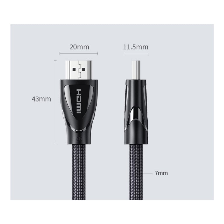 Кабель мультимедійний HDMI M to HDMI M 3.0m V2.1 Ugreen (80404) - фото 4
