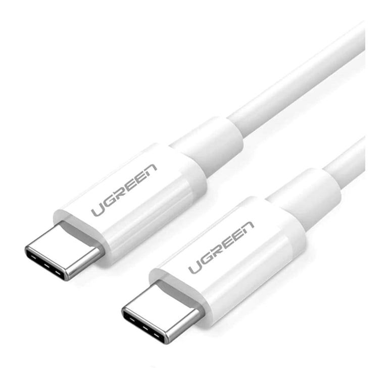 Дата кабель USB-C to USB-C 2.0m 18W US264 White Ugreen (60520) - фото 1