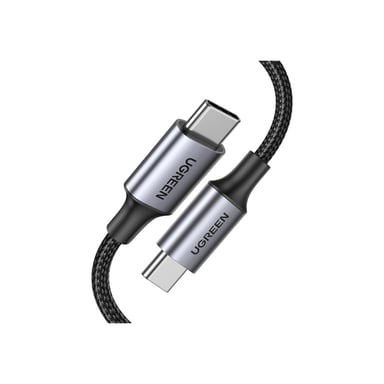 Дата кабель USB-C to USB-C 3.0m 5A 100W US316 Black UGREEN (90120)