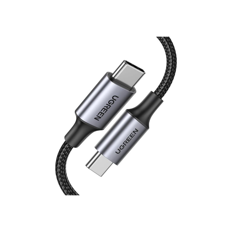 Дата кабель USB-C to USB-C 3.0m 5A 100W US316 Black UGREEN (90120) - фото 1