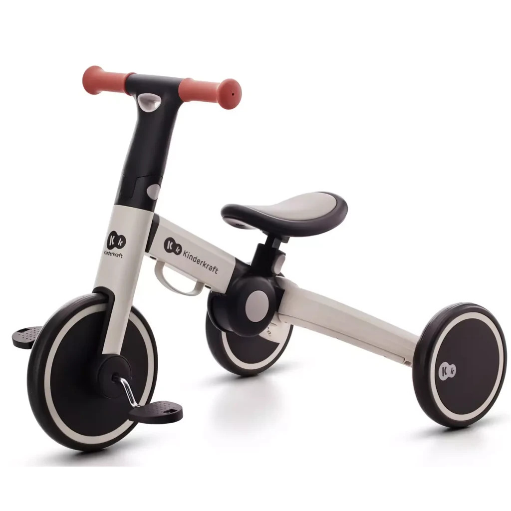 Дитячий велосипед Kinderkraft 3 в 1 4TRIKE Silver Grey (KR4TRI22GRY0000) (5902533922413) - фото 1