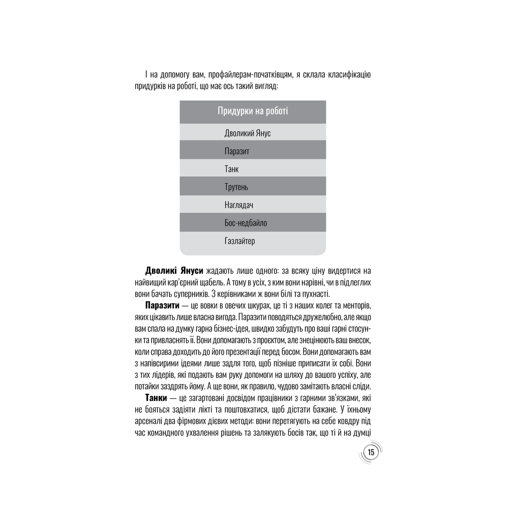 Книга Придурки на роботі. Токсичні колеги і що з ними робити - Тесса Вест КСД (9786171297852) - фото 11 Книга Придурки на роботі. Токсичні колеги і що з ними робити - Тесса Вест КСД (9786171297852) - фото 11