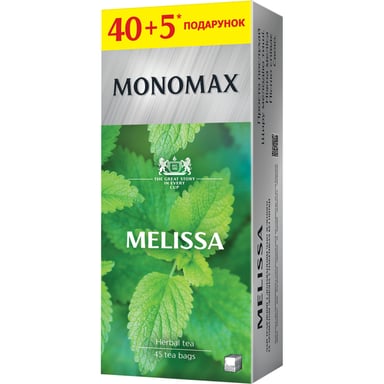 Чай Мономах Melissa 45х1.3 г (mn.75923) - фото 1