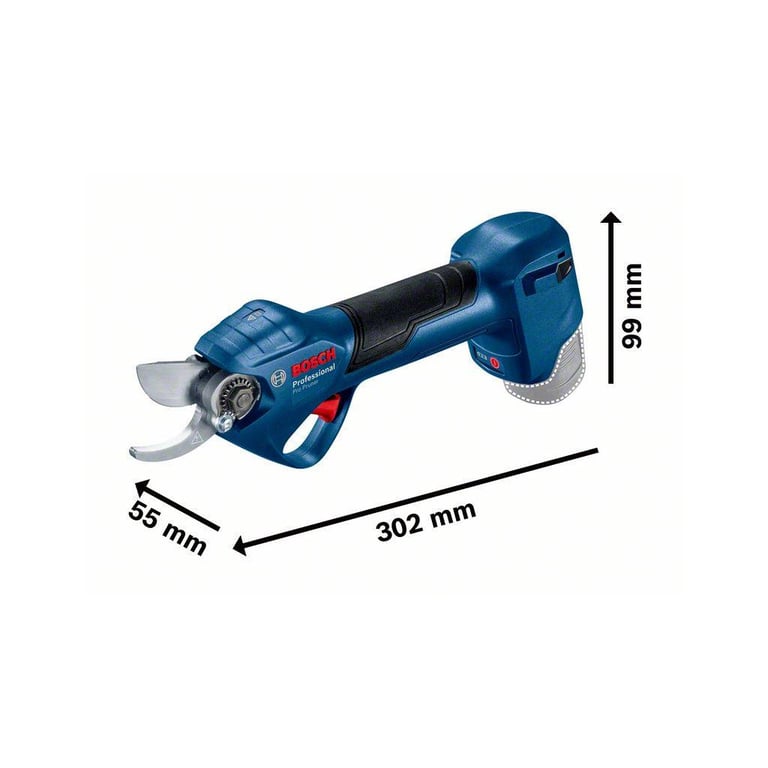 Секатор Bosch Pro Pruner, 12V, 2х3Ah (0.601.9K1.021) - фото 8