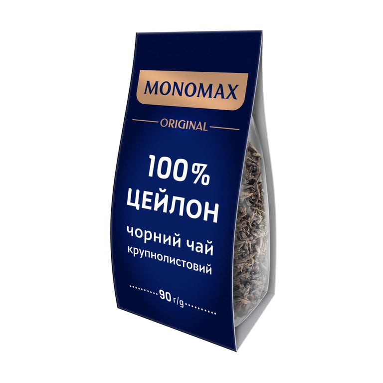 Чай Мономах 100% Цейлон Крупнолистовий 90 г (mn.02035)