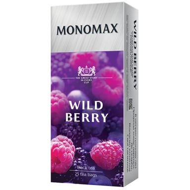 Чай Мономах Wild Berry 25х1.5 г (mn.18366) - фото 1