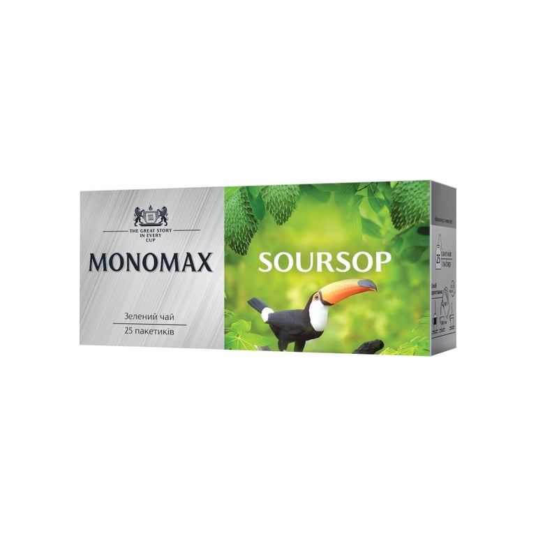 Чай Мономах Soursop 25х1.5 г (mn.18373) - фото 1
