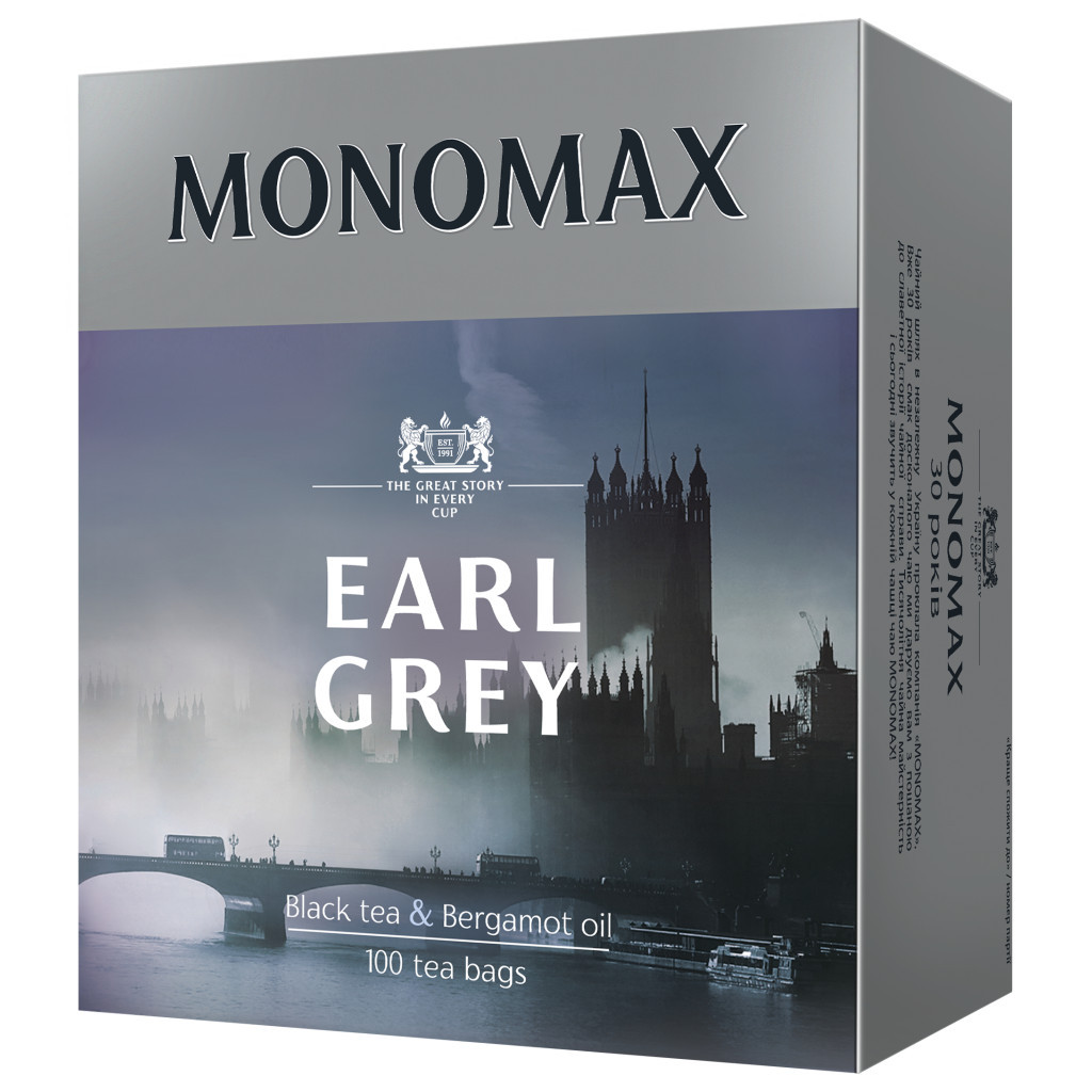 Чай Мономах Earl Grey 100х2 г (mn.70034) Чай Мономах Earl Grey 100х2 г (mn.70034)