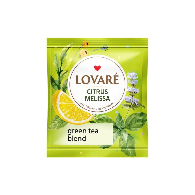 Чай Lovare Citrus Melissa 50х1.5 г (lv.77637) - фото 3