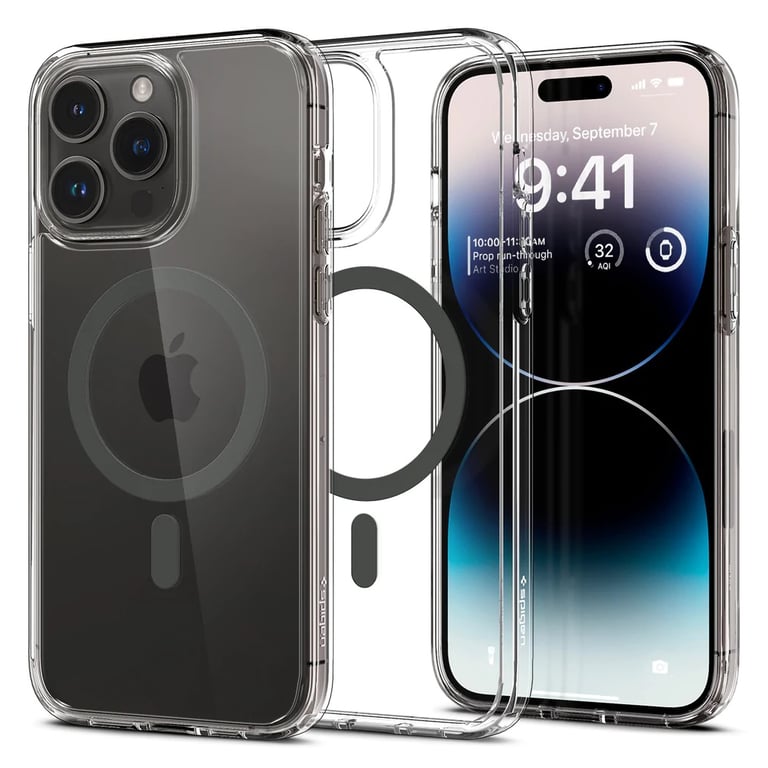 Чохол до мобільного телефона Spigen Apple Iphone 14 Pro Ultra Hybrid MagFit, Graphite (ACS04970) - фото 2