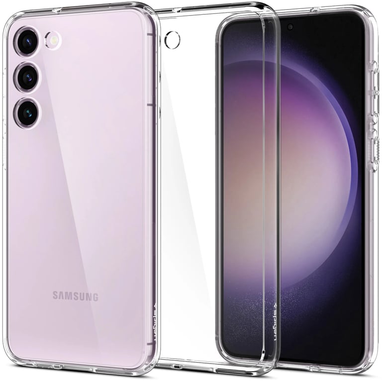 Чохол до мобільного телефона Spigen Samsung Galaxy S23 Plus Ultra Hybrid, Matte Black (ACS05669) - фото 2