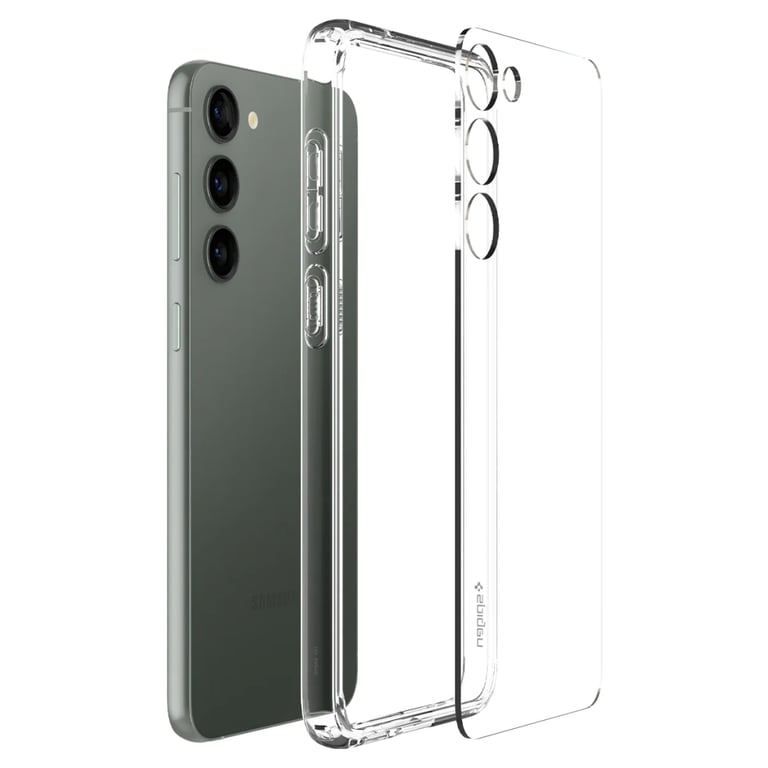 Чохол до мобільного телефона Spigen Samsung Galaxy S23 Plus Ultra Hybrid, Matte Black (ACS05669) - фото 6