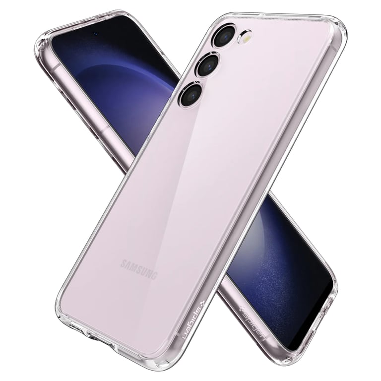 Чохол до мобільного телефона Spigen Samsung Galaxy S23 Plus Ultra Hybrid, Matte Black (ACS05669) - фото 7