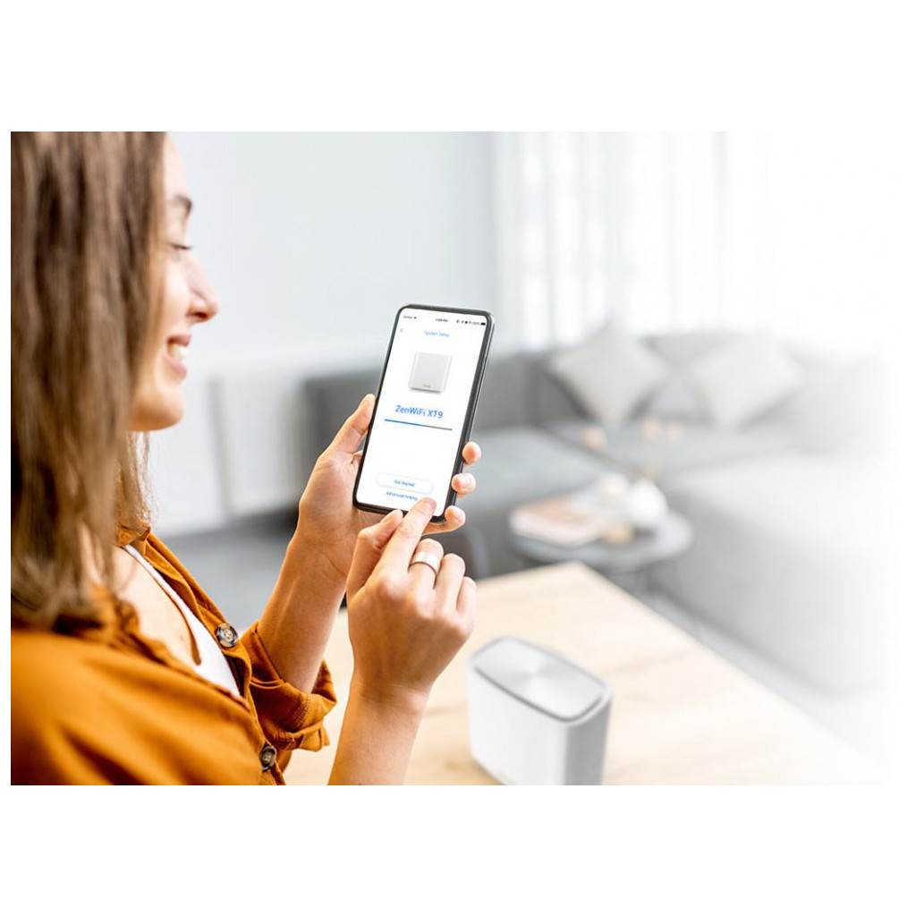 Маршрутизатор ASUS ZenWiFi XT9 1PK (90IG0740-MO3B60) - фото 11 Маршрутизатор ASUS ZenWiFi XT9 1PK (90IG0740-MO3B60) - фото 11