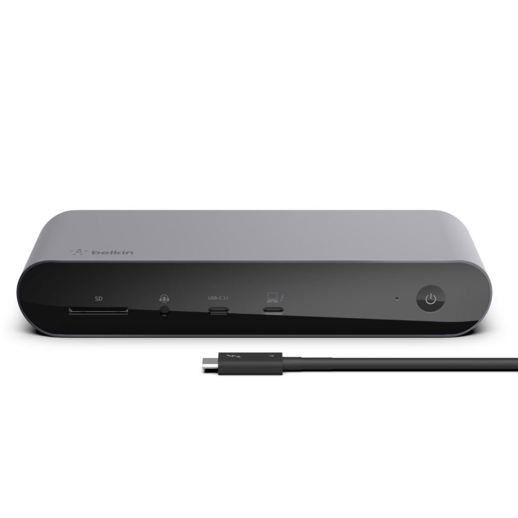Порт-реплікатор Belkin USB-C Pro Thunderbolt 4 Dock Triple Display Dock 8K (INC006VFSGY) - фото 3 Порт-реплікатор Belkin USB-C Pro Thunderbolt 4 Dock Triple Display Dock 8K (INC006VFSGY) - фото 3