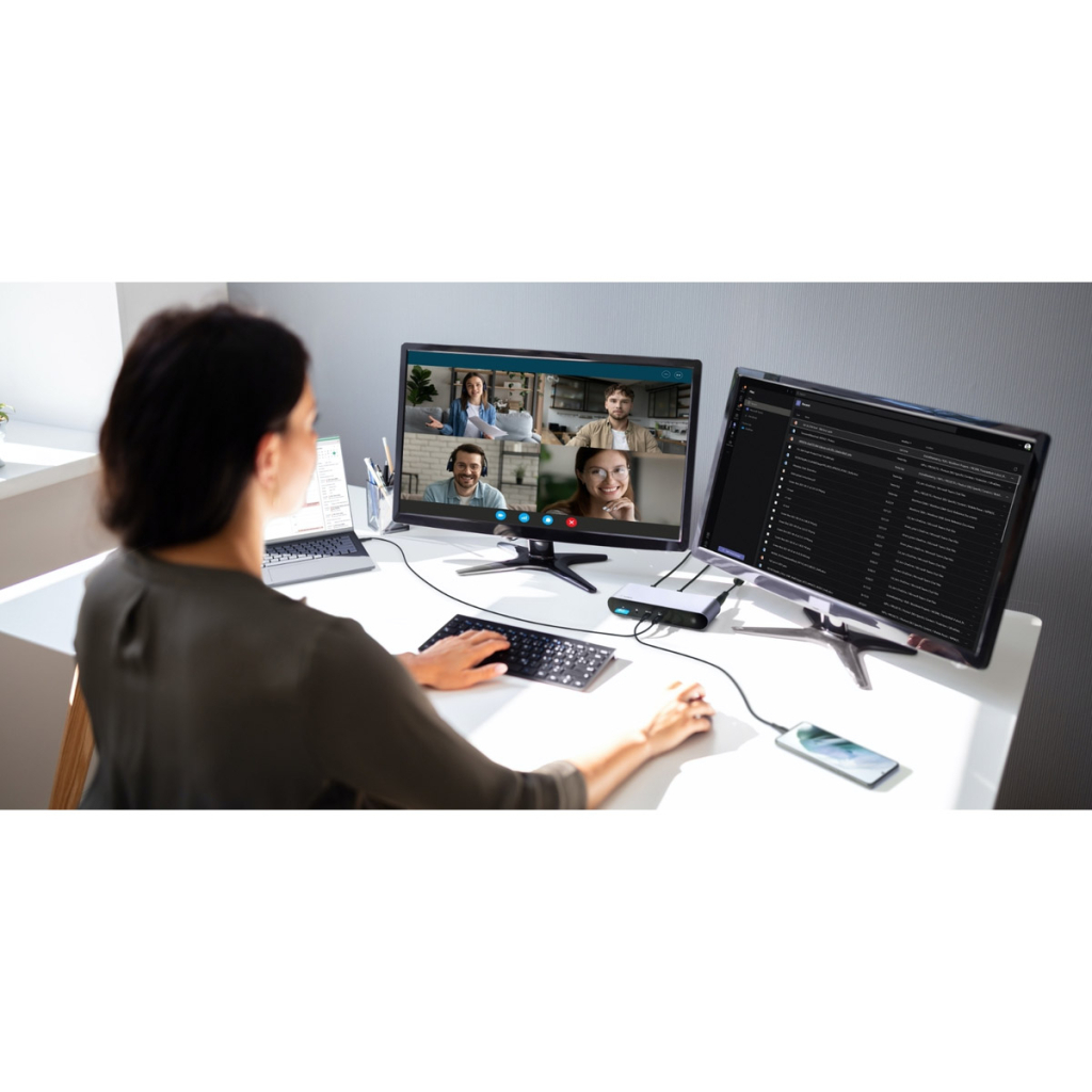 Порт-реплікатор Belkin USB-C Pro Thunderbolt 4 Dock Triple Display Dock 8K (INC006VFSGY) - фото 9 Порт-реплікатор Belkin USB-C Pro Thunderbolt 4 Dock Triple Display Dock 8K (INC006VFSGY) - фото 9