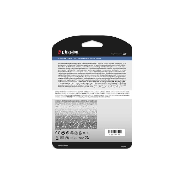Накопичувач SSD 2.5" 960GB Kingston (SEDC600M/960G) - фото 4