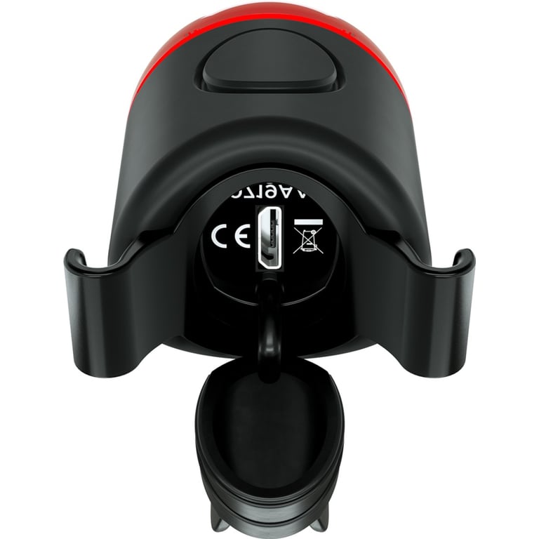 Задня велофара Knog Plug Rear 10 Lumens Black (12250) - фото 5