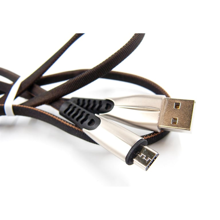 Дата кабель USB 2.0 AM to Micro 5P 1.0m black Dengos (PLS-M-PLSK-BLACK) - фото 2