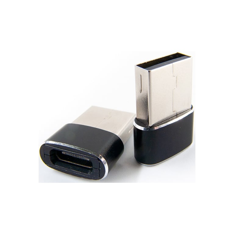 Перехідник Type-C (male) to USB (female) black Dengos (ADP-021) - фото 3