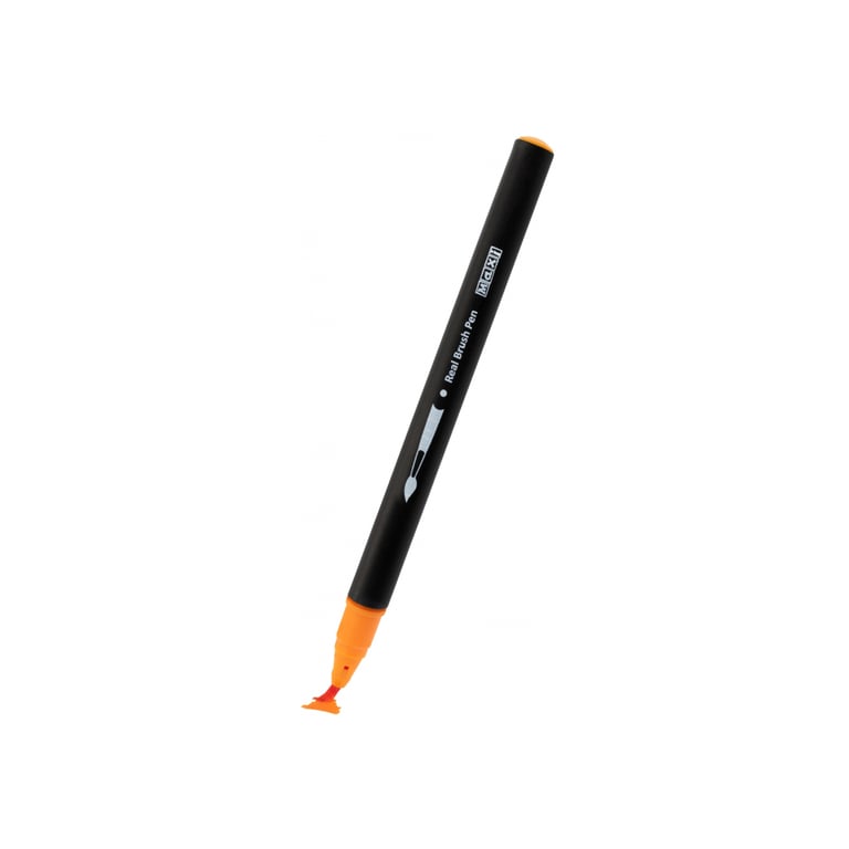 Фломастери Maxi пензлики REAL BRUSH, 12 кольорів, лінія 0,5-6 мм (MX15232) - фото 2