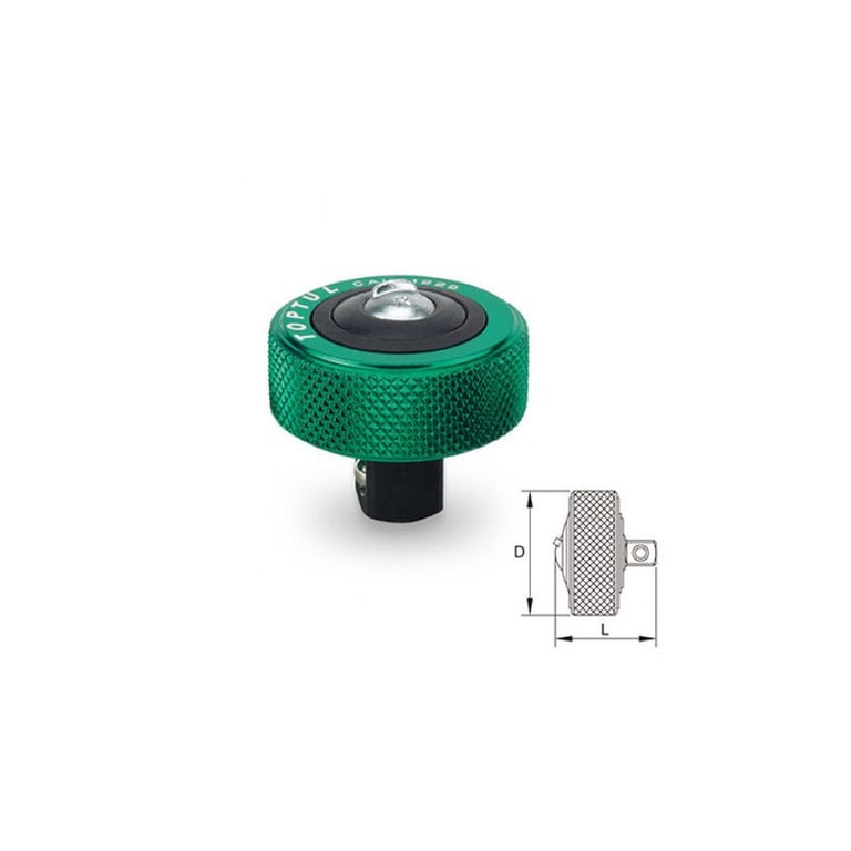 Тріскачка Toptul міні дискова 3/8" 52 зубці (CAUB1229) - фото 3