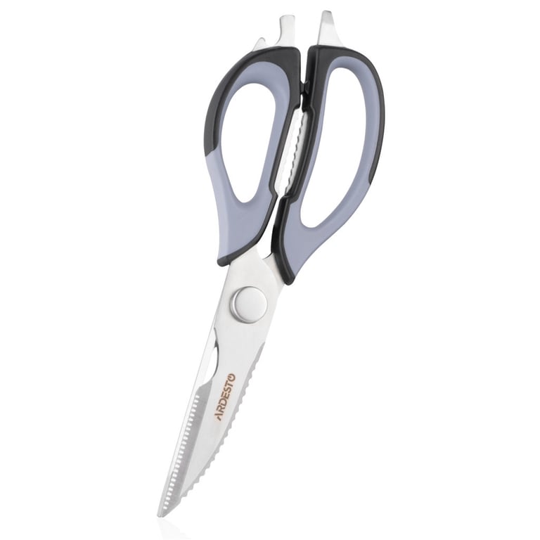 Кухонні ножиці Ardesto Fresh 22,7 см Grey/Black (AR2123BG) - фото 1