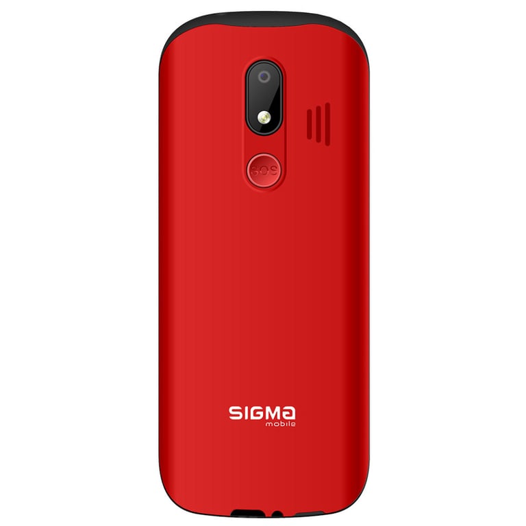 Мобільний телефон Sigma Comfort 50 Optima Type-C Red (4827798122327) - фото 3