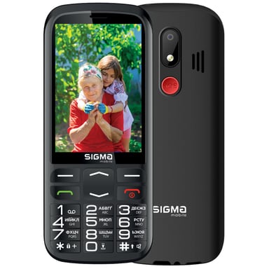 Мобільний телефон Sigma Comfort 50 Optima Type-C Black (4827798122310) - фото 1