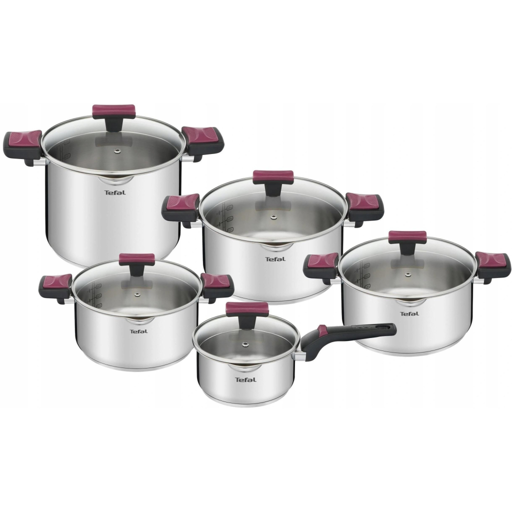 Набір посуду Tefal CookClip (G723SA74) Набір посуду Tefal CookClip (G723SA74)