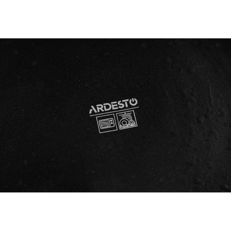 Тарілка ARDESTO Trento Dessert 20,5 см Black (AR2920TB) - фото 8