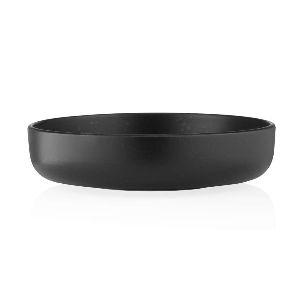 Тарілка Ardesto Trento Soup 21,5 см Black (AR2921TB) - фото 1