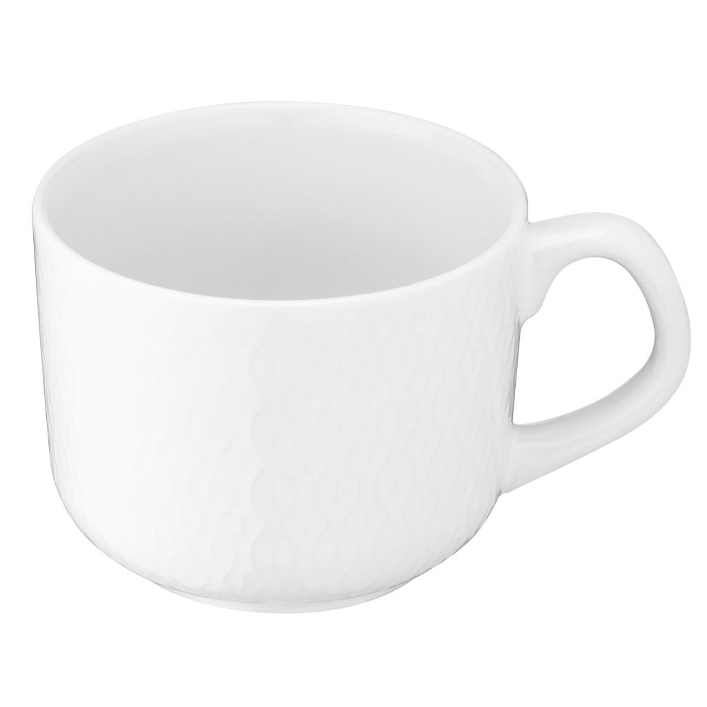 Чашка Ardesto Jumbo 750 мл White (AR3484WH) - фото 2 Чашка Ardesto Jumbo 750 мл White (AR3484WH) - фото 2