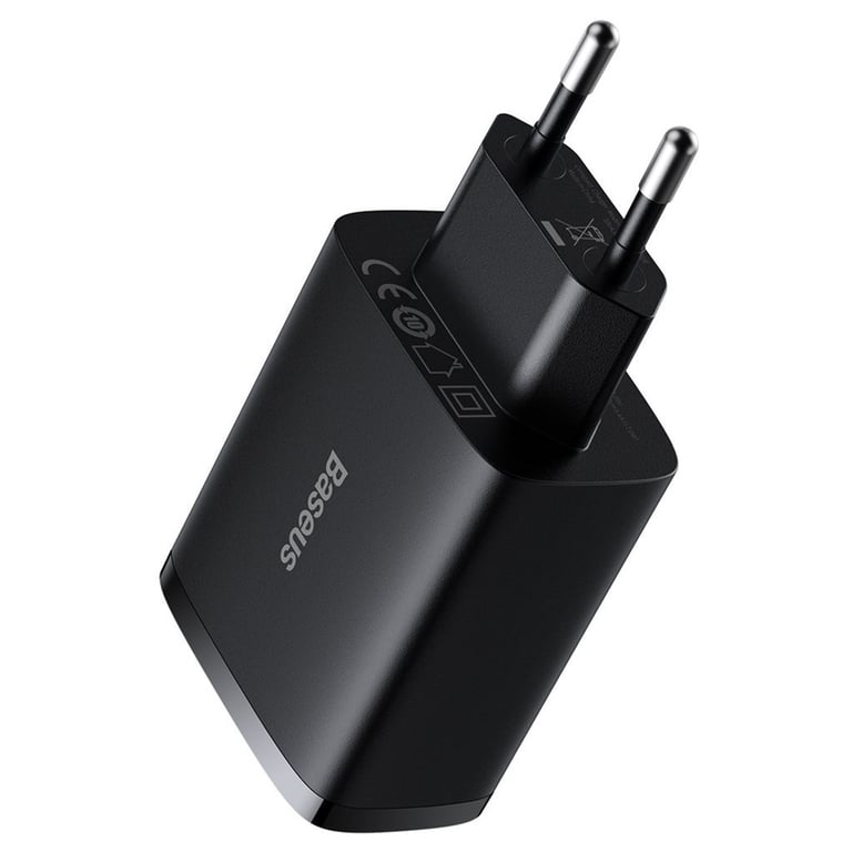 Зарядний пристрій Baseus Compact Charger 3U Black (CCXJ020101) - фото 6