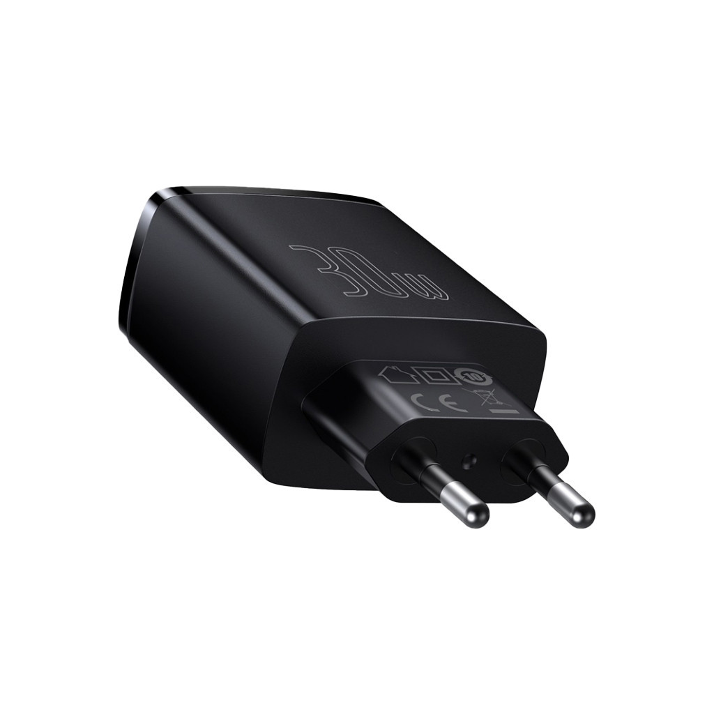 Зарядний пристрій Baseus Compact Quick Charger 2U+C (CCXJ-E01) - фото 2 Зарядний пристрій Baseus Compact Quick Charger 2U+C (CCXJ-E01) - фото 2