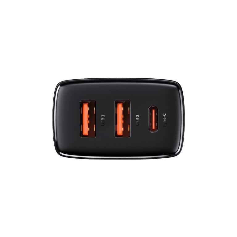 Зарядний пристрій Baseus Compact Quick Charger 2U+C (CCXJ-E01) - фото 3