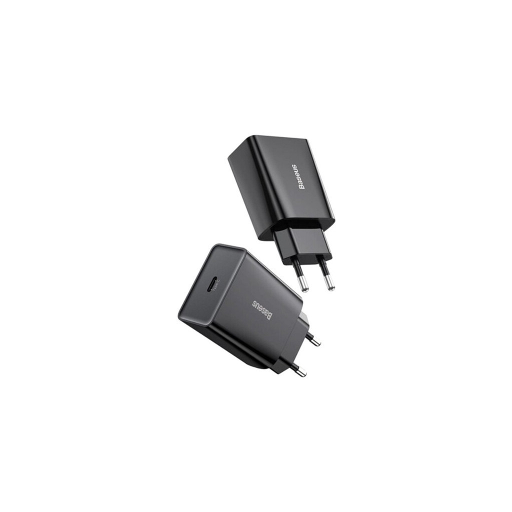 Зарядний пристрій Baseus Speed Mini Quick Charger Black (CCFS-SN01) - фото 5 Зарядний пристрій Baseus Speed Mini Quick Charger Black (CCFS-SN01) - фото 5