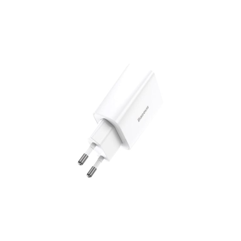 Зарядний пристрій Baseus Speed Mini Quick Charger White (CCFS-SN02) - фото 2