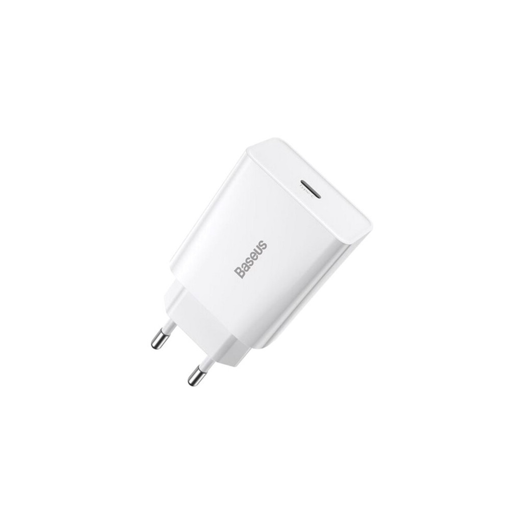 Зарядний пристрій Baseus Speed Mini Quick Charger White (CCFS-SN02) - фото 3 Зарядний пристрій Baseus Speed Mini Quick Charger White (CCFS-SN02) - фото 3