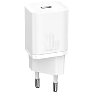 Зарядний пристрій Baseus Super Si Quick Charger 1C 20W EU White (CCSUP-B02) - фото 1