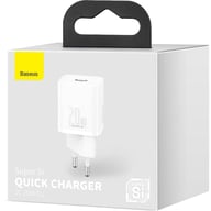 Зарядний пристрій Baseus Super Si Quick Charger 1C 20W EU White (CCSUP-B02) - фото 8