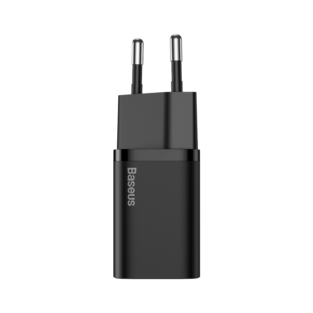Зарядний пристрій Baseus Super Si Quick Charger 1C 25W Black (CCSP020101) - фото 3 Зарядний пристрій Baseus Super Si Quick Charger 1C 25W Black (CCSP020101) - фото 3