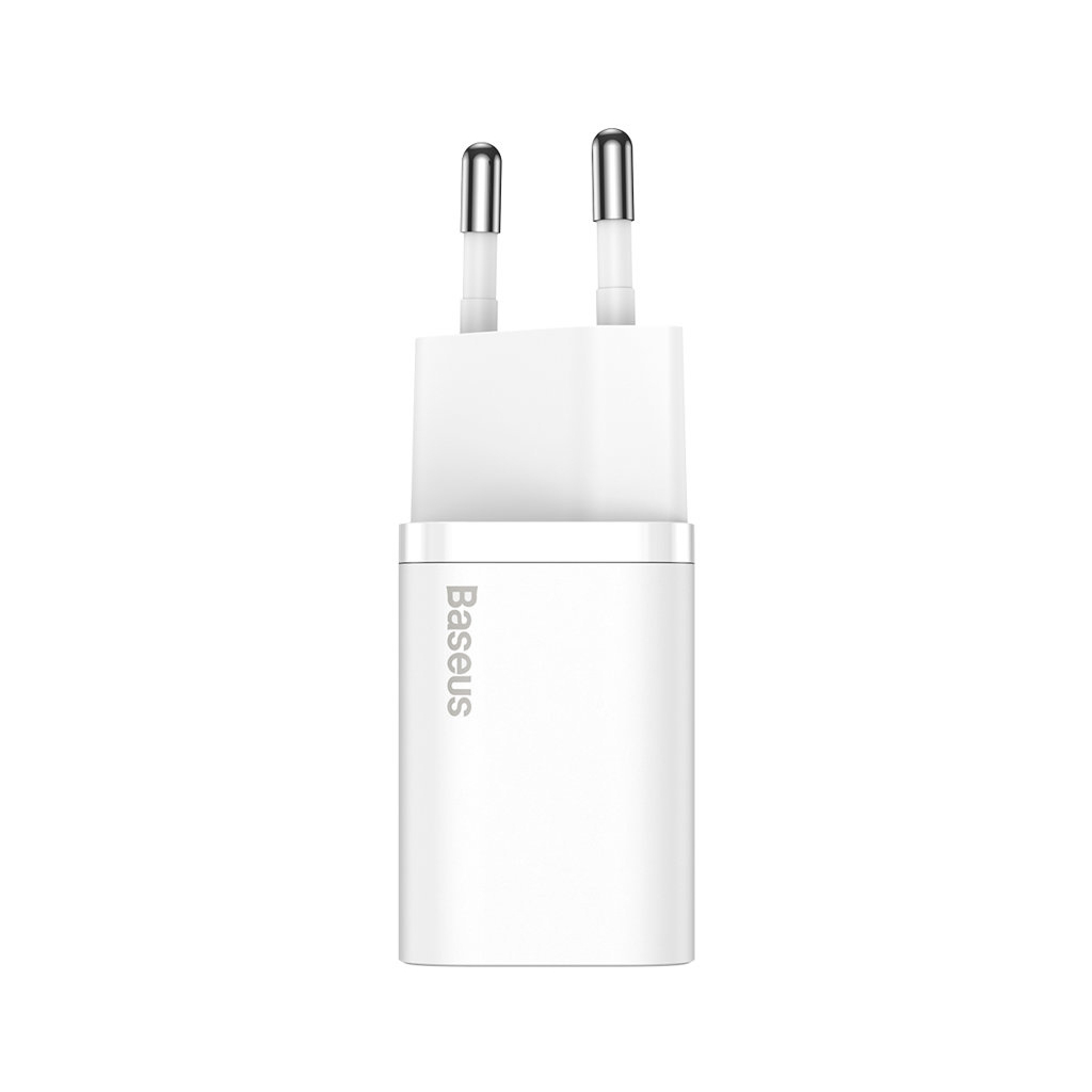 Зарядний пристрій Baseus Super Si Quick Charger 1C White (CCSP020102) - фото 3 Зарядний пристрій Baseus Super Si Quick Charger 1C White (CCSP020102) - фото 3