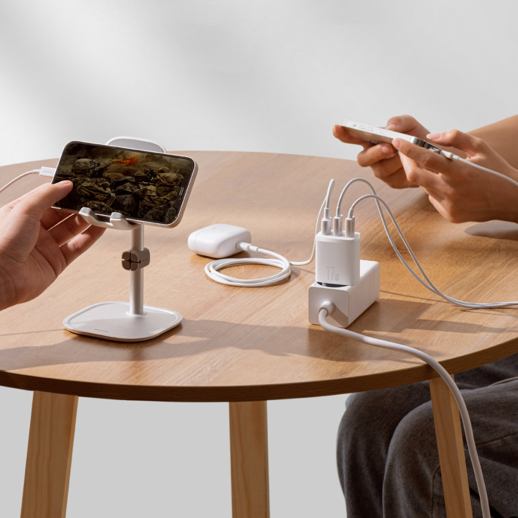 Зарядний пристрій Baseus White (CCXJ020102) - фото 8 Зарядний пристрій Baseus White (CCXJ020102) - фото 8