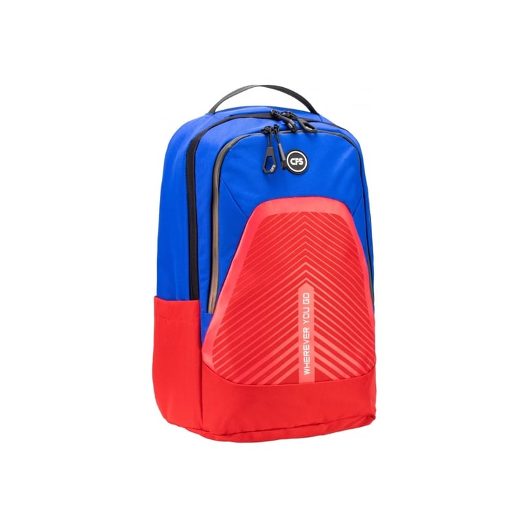 Рюкзак шкільний Cool For School Синій з червоним 145-175 см (CF86740-01) - фото 1