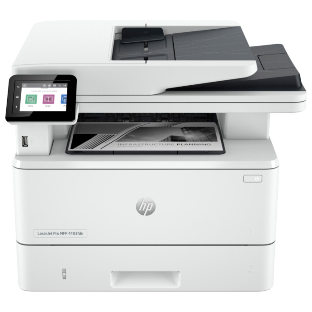 Багатофункціональний пристрій HP LaserJet Pro 4103fdn (2Z628A) - фото 1 Багатофункціональний пристрій HP LaserJet Pro 4103fdn (2Z628A) - фото 1