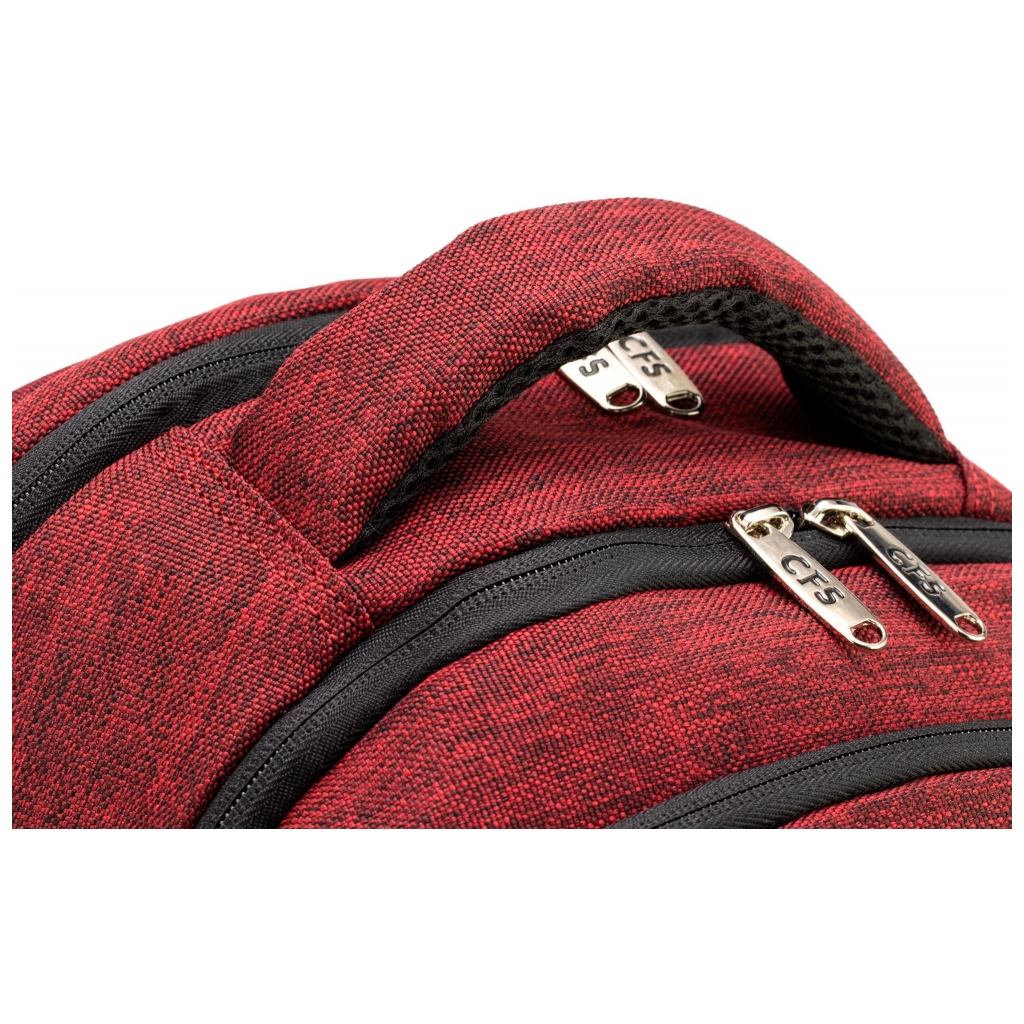 Рюкзак шкільний Cool For School Червоний з коричневим 175+ см (CF86745-03) - фото 8 Рюкзак шкільний Cool For School Червоний з коричневим 175+ см (CF86745-03) - фото 8