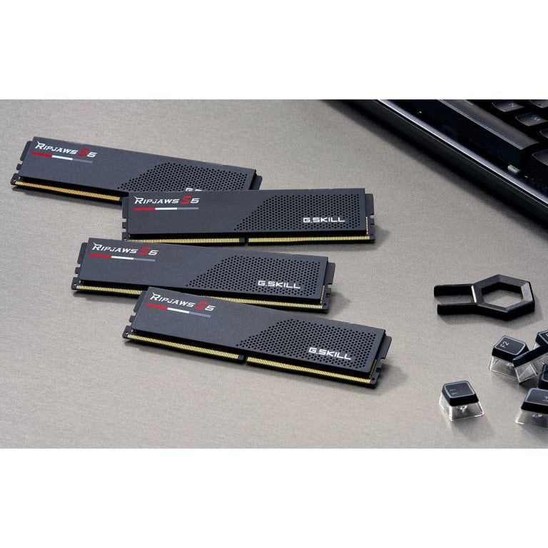 Модуль пам'яті для комп'ютера DDR5 64GB (2x32GB) 6400 MHz Ripjaws S5 G.Skill (F5-6400J3239G32GX2-RS5K) - фото 6