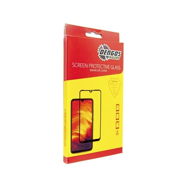 Скло захисне Dengos Full Glue Xiaomi Redmi Note 12 4G (black) (TGFG-274) - фото 1