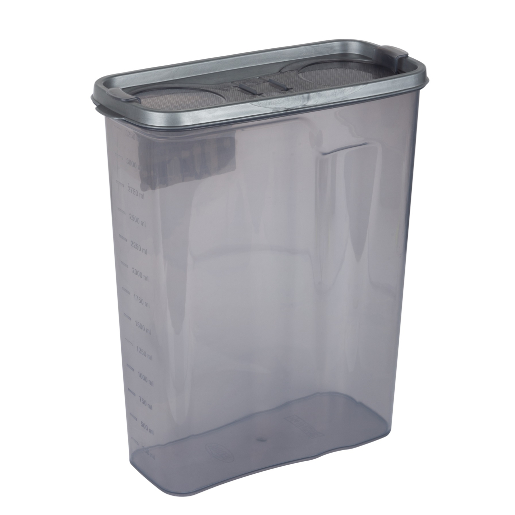 Харчовий контейнер Violet House Transparent Black 3,25 л (0550 Transparent Black) - фото 2 Харчовий контейнер Violet House Transparent Black 3,25 л (0550 Transparent Black) - фото 2